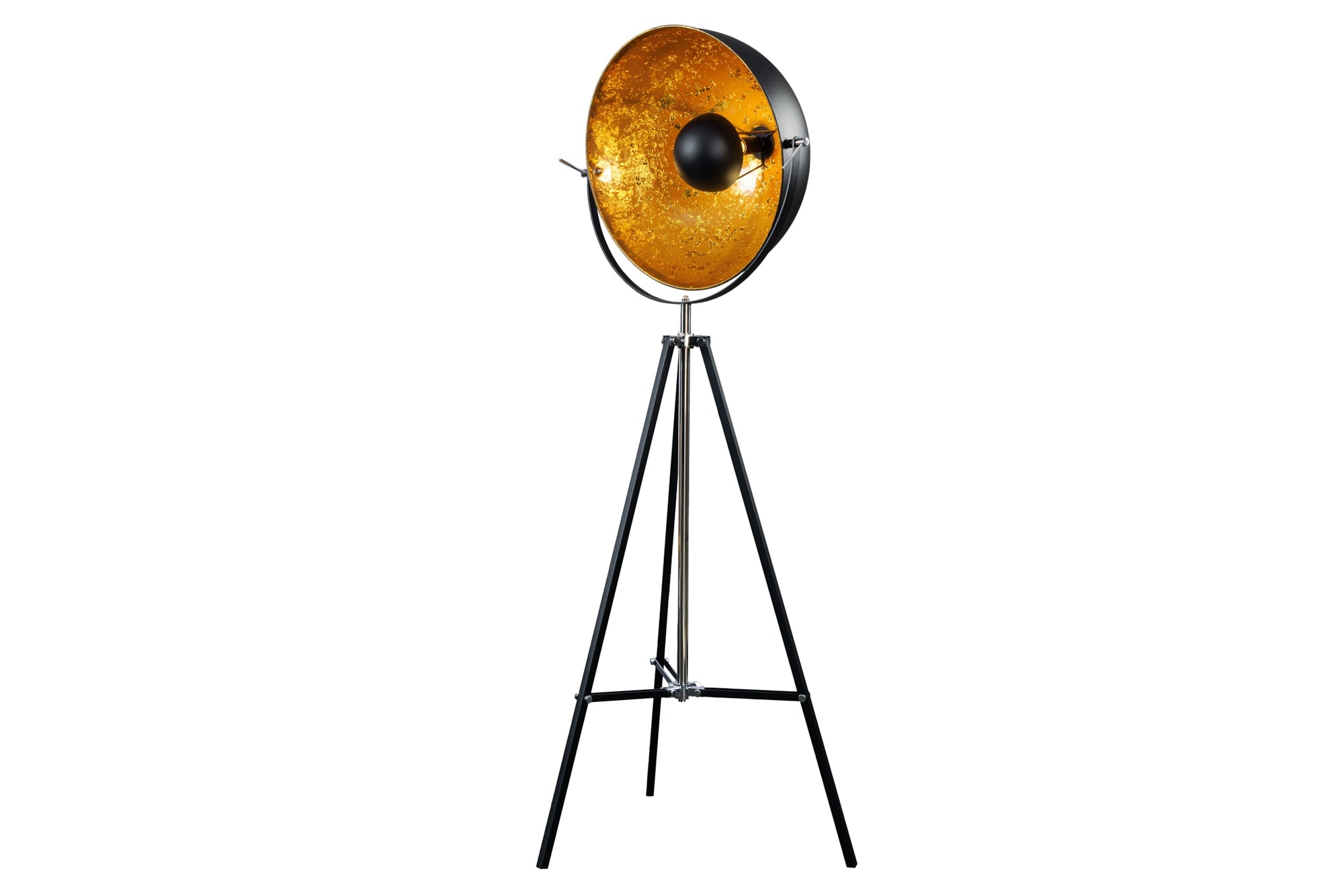 Vloerlamp BIG STUDIO 170cm zwart goud - 18692
