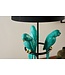 Invicta Interior Tafellamp WILDLIFE 75 cm groene papegaaien polyhars - 44356