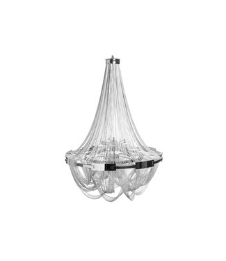 Invicta Interior Kroonluchter ROYAL 70 cm aluminium zilver - 39096