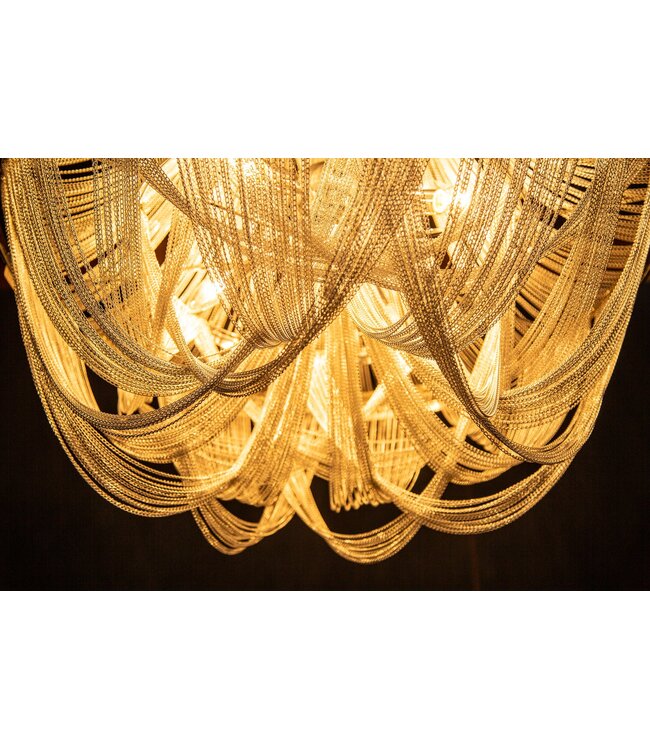 Invicta Interior Kroonluchter ROYAL 70 cm aluminium zilver - 39096