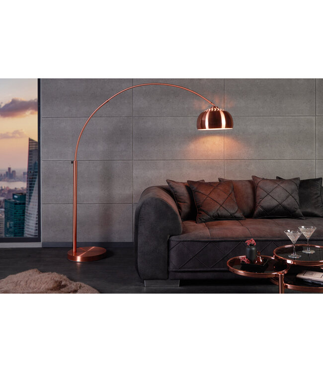 Invicta Interior Vloerlamp BIG BOW 170-210cm koper - 21599