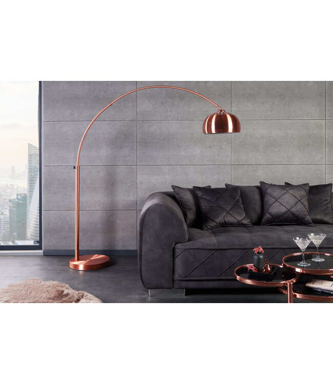 Invicta Interior Vloerlamp BIG BOW 170-210cm koper - 21599