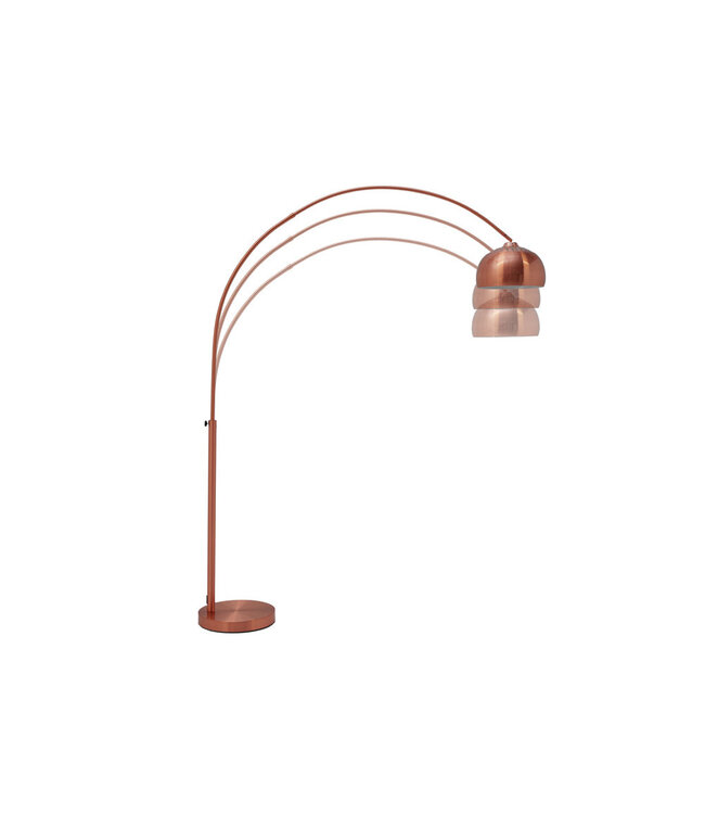 Invicta Interior Vloerlamp BIG BOW 170-210cm koper - 21599