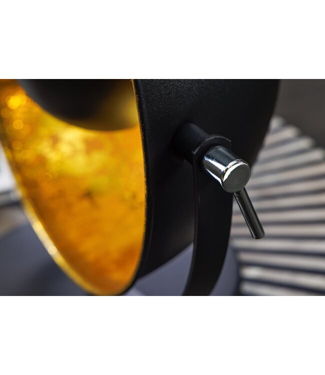 Invicta Interior Tafellamp STUDIO 40cm zwart goud - 37140