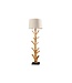 Invicta Interior Vloerlamp TREE NATURE 175 cm mangosteenhout linnen kap - 43323