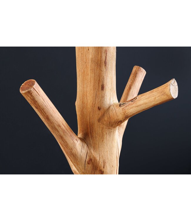 Invicta Interior Vloerlamp TREE NATURE 175 cm mangosteenhout linnen kap - 43323