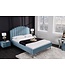 Invicta Interior Bed PEARL 140x200cm fluweel aqua - 40997