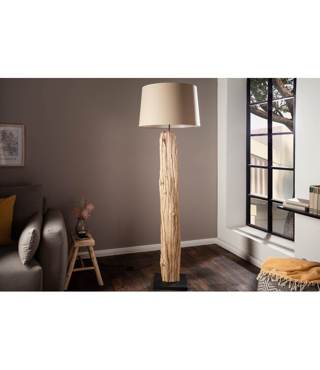 Invicta Interior Vloerlamp ROUSILIQUE 180 cm driftwood beige - 17320