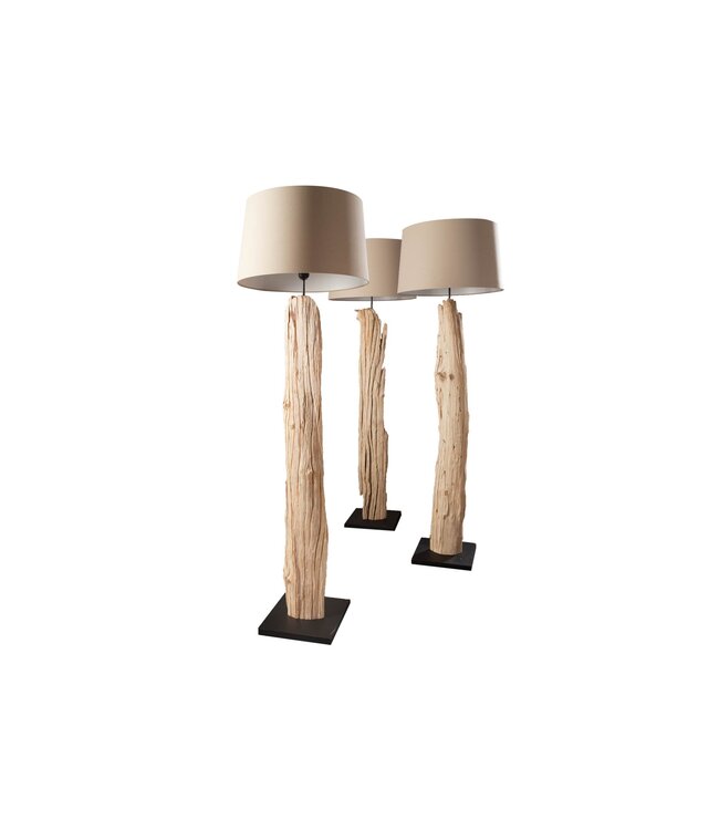 Invicta Interior Vloerlamp ROUSILIQUE 180 cm driftwood beige - 17320