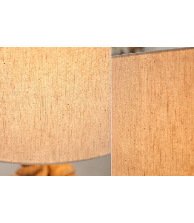 Invicta Interior Vloerlamp SEVEN SEAS 160 cm met authentiek touw - 30202