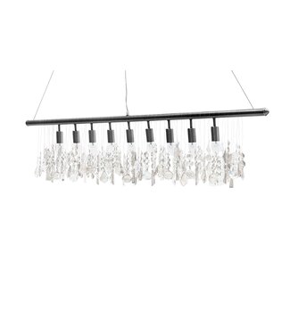 Invicta Interior Hanglamp DIAMONDS 120cm 9 vlammen zilver - 124