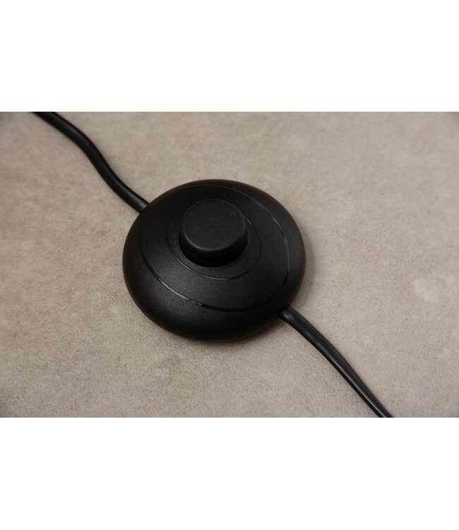 Invicta Interior Vloerlamp BARRACUDA 177 cm van gerecycled acaciahout met beige katoenen kap - 41046