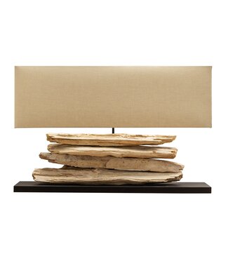 Invicta Interior Tafellamp RIVERINE drijfhout natuur - 17326