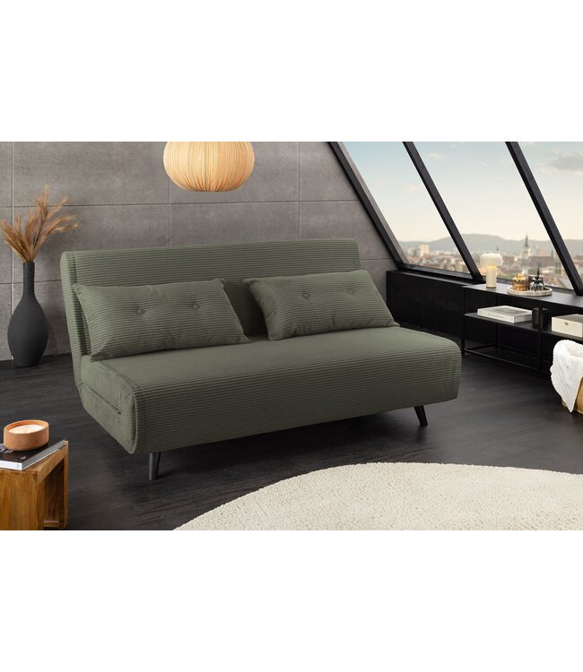 Invicta Interior Slaapstoel SMART MULTIFUNCTION 140cm snoer groen - 47146