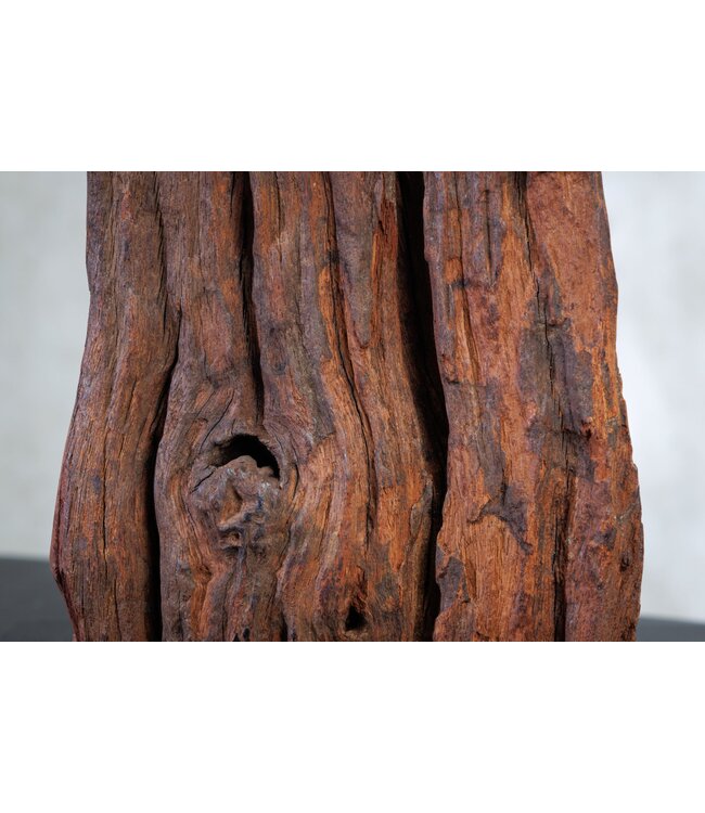 Invicta Interior Tafellamp ROUSILIQUE 60 cm lampenkap van drijfhout en katoen - 43451