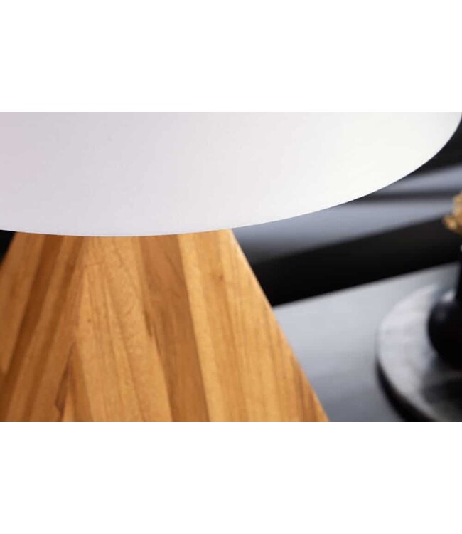 Invicta Interior Tafellamp DIAMOND 60 cm teakhout - 43848