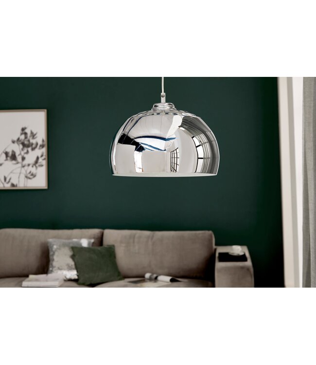 Invicta Interior Hanglamp CHROME BALL 35cm chroom - 5862