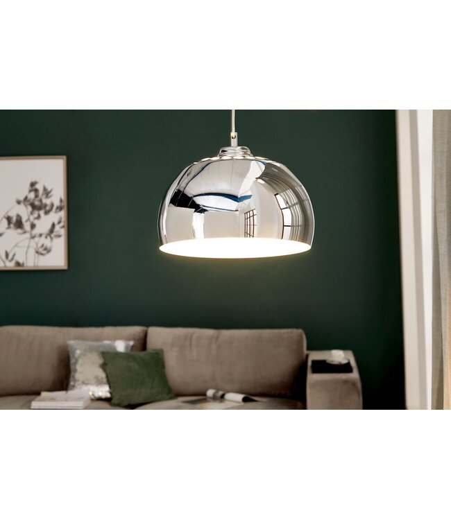 Invicta Interior Hanglamp CHROME BALL 35cm chroom - 5862