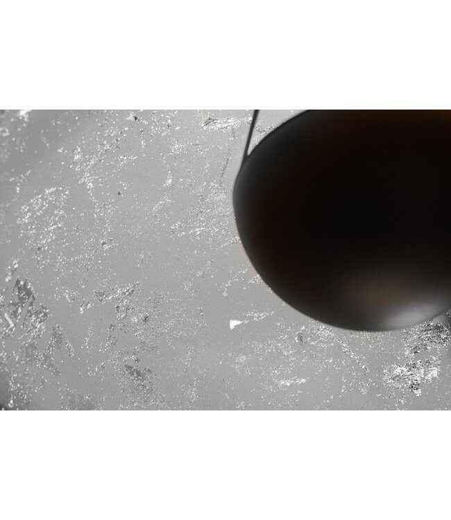 Invicta Interior Hanglamp STUDIO 55cm zwart zilver - 36595