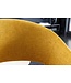 Invicta Interior Stoel NORDIC STAR met gestructureerde stof in mosterdgeel - 43424