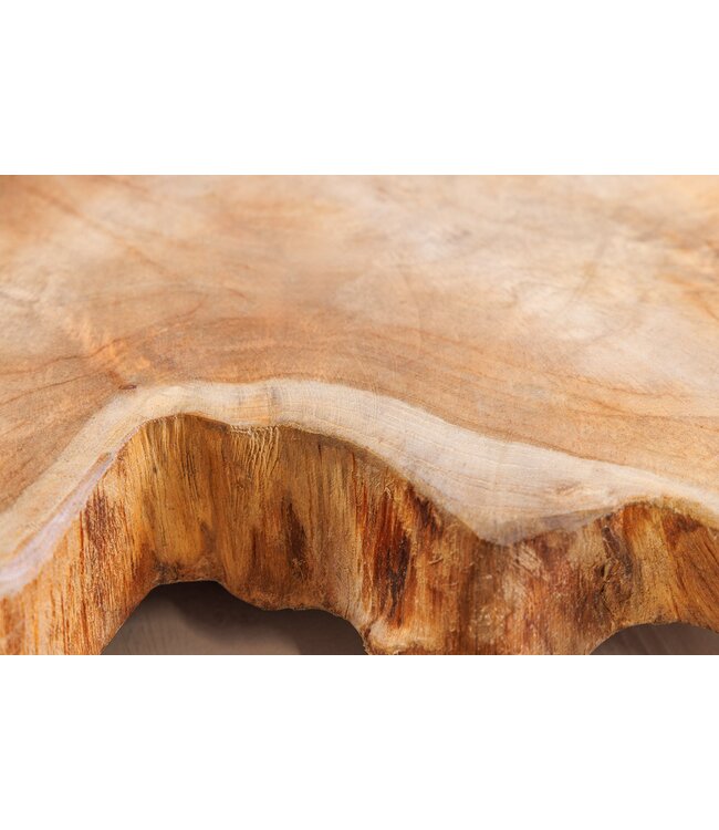 Invicta Interior Hanglamp HYPNOTIC 50 cm, gemaakt van natuurlijk longanhout - 44686