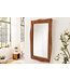 Invicta Interior Wandspiegel MAMMUT 160 cm met natuurlijke rand, bruin acaciahout - 46491