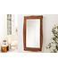Invicta Interior Wandspiegel MAMMUT 160 cm met natuurlijke rand, bruin acaciahout - 46491