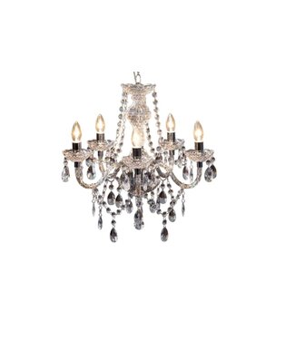 Invicta Interior Kroonluchter DIAMONDS 5-armig transparant acryl - 1451