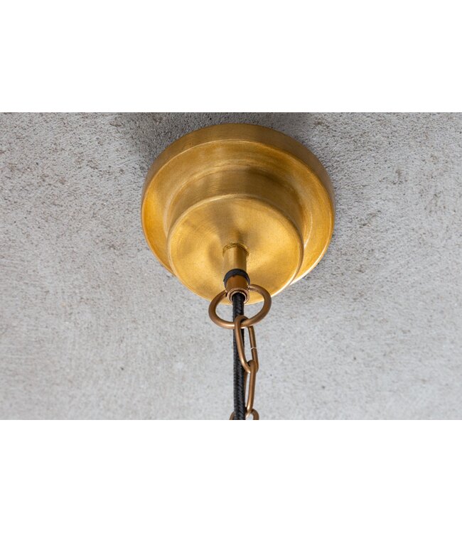 Invicta Interior Hanglamp INDUSTRIAL 43cm goud - 41446