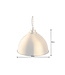 Invicta Interior Hanglamp INDUSTRIAL 43cm goud - 41446