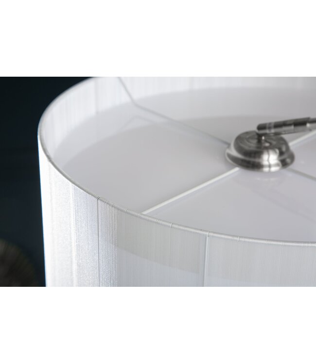 Invicta Interior Vloerlamp EXTENSO 230 cm wit met marmeren voet - 20140