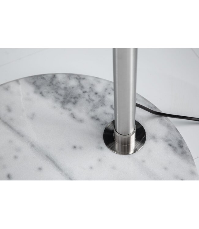 Invicta Interior Vloerlamp EXTENSO 230 cm wit met marmeren voet - 20140