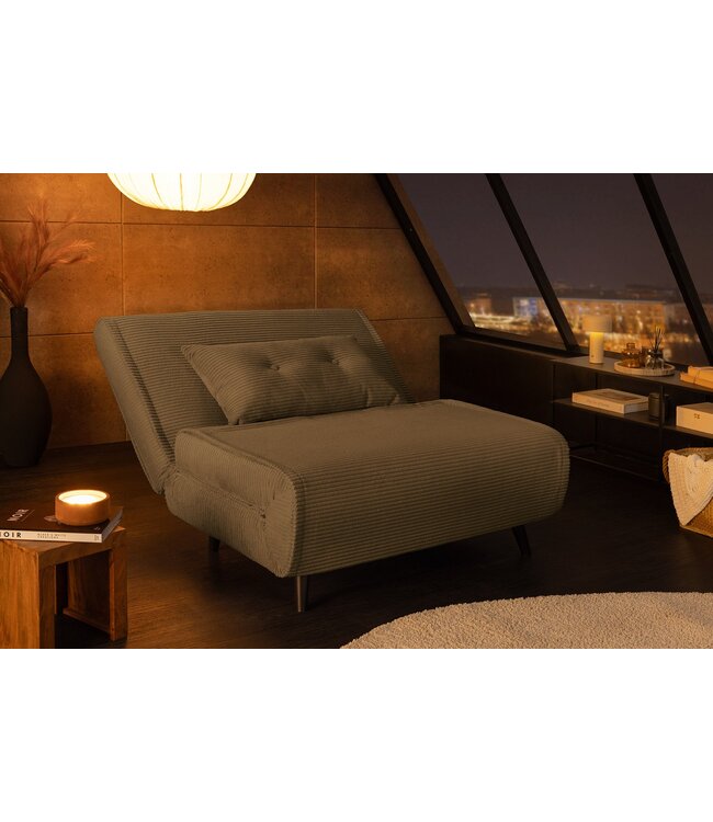 Invicta Interior Slaapstoel SMART MULTIFUNCTION 100cm snoer groen - 47143