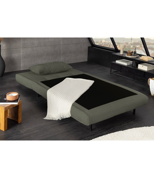 Invicta Interior Slaapstoel SMART MULTIFUNCTION 100cm snoer groen - 47143