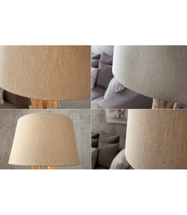 Invicta Interior Vloerlamp WILD NATURE 155cm drijfhout - 30208