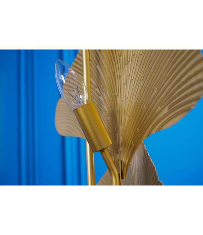Invicta Interior Staande lamp GINKGO 160 cm goud - 42690
