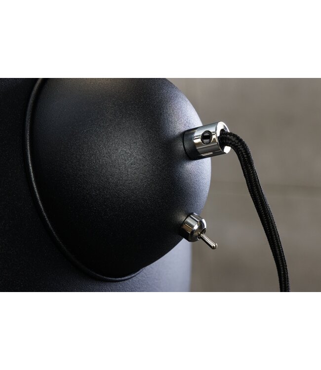 Invicta Interior Vloerlamp BIG STUDIO 170cm zwart zilver - 36562