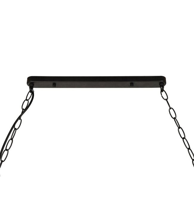 Invicta Interior Hanglamp SEVEN SEAS II 120cm voor 10 lampen abaca - 39315