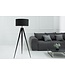 Invicta Interior Vloerlamp TRIPOD 142cm zwart retro - 38683