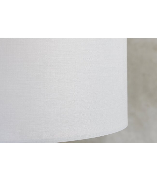 Invicta Interior Tafellamp EUPHORIA I 60 cm met lampenkap van longanhout en katoen - 43452