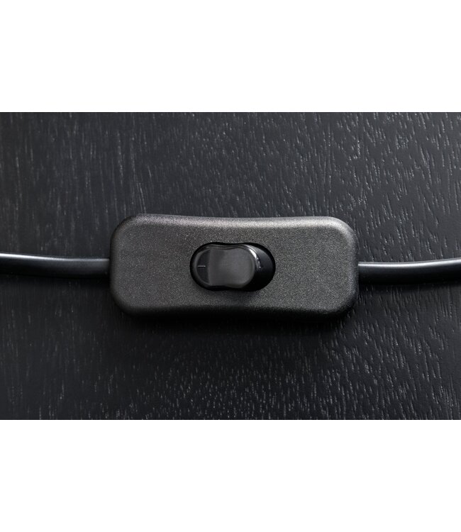 Invicta Interior Tafellamp EUPHORIA I 60 cm met lampenkap van longanhout en katoen - 43452