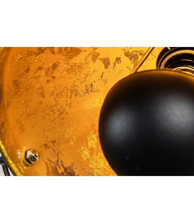 Invicta Interior Wandlamp STUDIO 40cm zwart goud - 35124