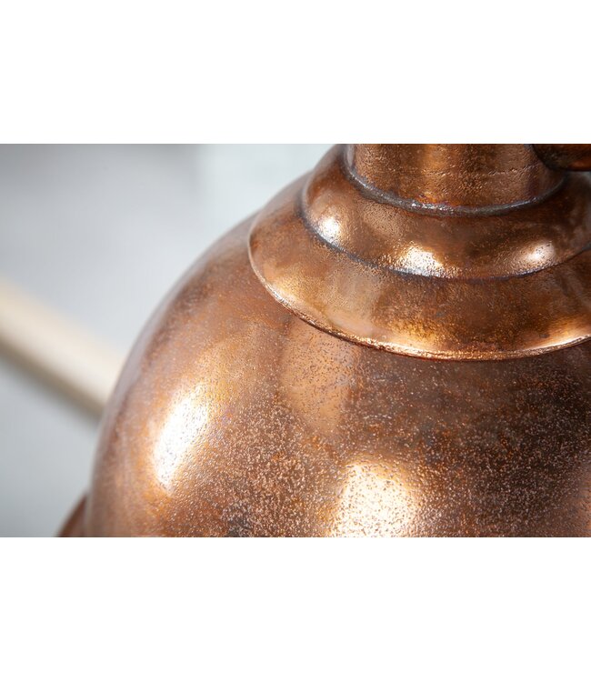 Invicta Interior Hanglamp INDUSTRIEEL gemarmerd koper - 41271