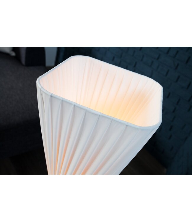 Invicta Interior Vloerlamp PARIS 120 cm, spiraalvormig, wit - 36871