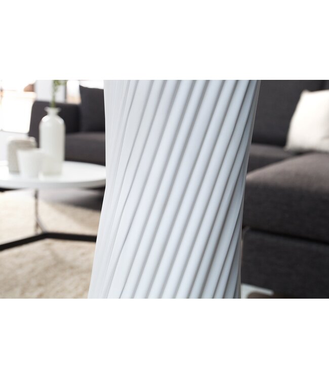 Invicta Interior Vloerlamp PARIS 120 cm, spiraalvormig, wit - 36871