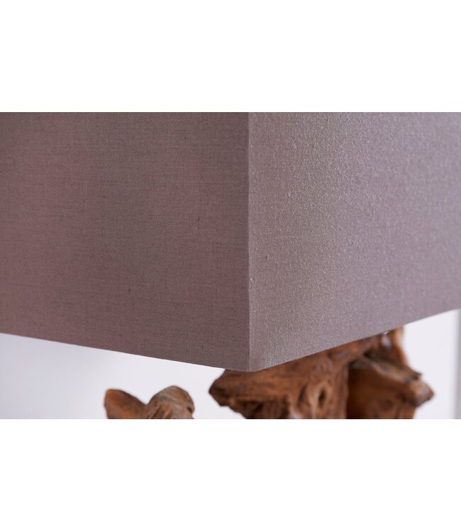 Invicta Interior Tafellamp ARAGON drijfhoutbruin - 20694