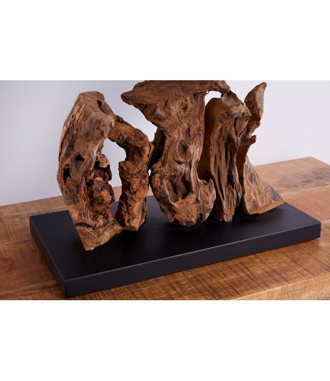 Invicta Interior Tafellamp ARAGON drijfhoutbruin - 20694