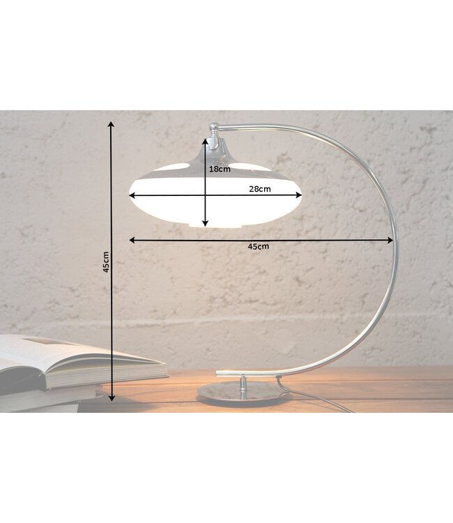 Invicta Interior Tafellamp LUNA LOGO - 112