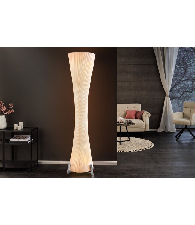 Invicta Interior Vloerlamp PARIS 180cm wit latex - 5962