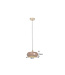Invicta Interior Hanglamp ALVA 25 cm, ijzer en acaciahout, naturel - 47026